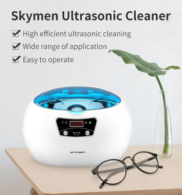 Чистка 35W 600ML Eyeglasses уборщика 42kHz ювелирных изделий OEM домочадца потребителя Skymen ультразвуковая