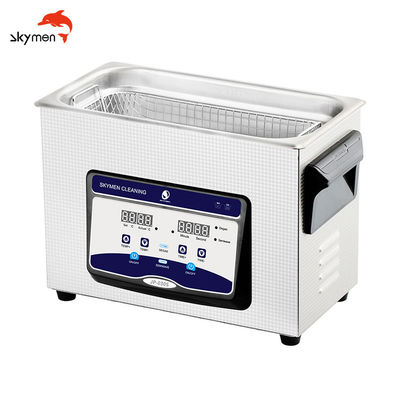 уборщик щетки макияжа 4.5l 180w ультразвуковой с изолированной ручкой для ювелирных изделий чистых